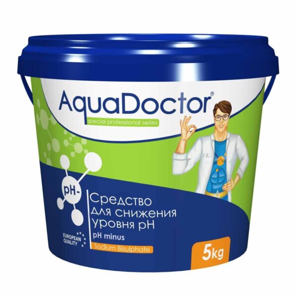 AquaDoctor pH- Minus 5 кг, средство для снижения уровня pH